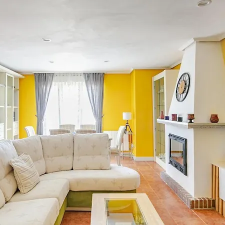 度假居 Casa Familiar Tranquila Con Jardin Frente Al Mar *